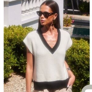 🖤 Modern Luxe: Fifteen Twenty Jules Sweater Vest | XS, S, M | NWT 🤍